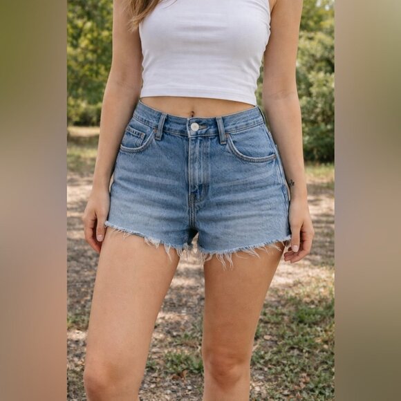 Levi's Pants - Levi’s 501 High Raw Cut Off Shorts